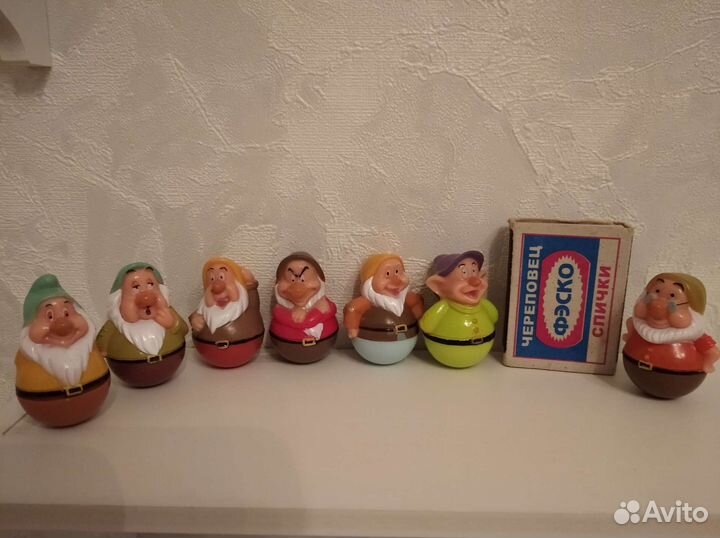 Маленькие неваляшки 7 гномов гном