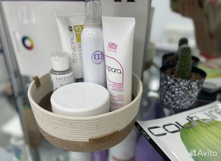 Корзина (джут )интерьерная для хранения