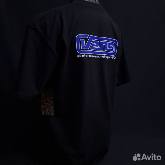 Новая футболка Vans винтажный дизайн