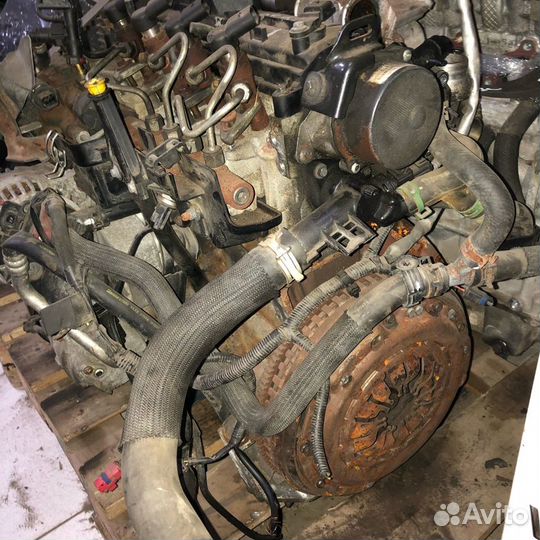 Контрактный двигатель K9K 732 Renault Установка