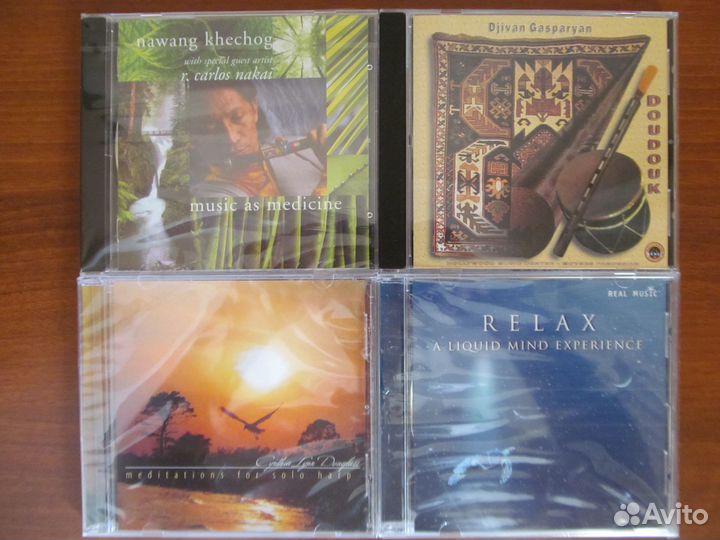 New Age, Neo-Classic, Ethno music CD-A фирм. лиц