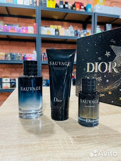 Парфюмерный набор подарочный,Dior Sauvage