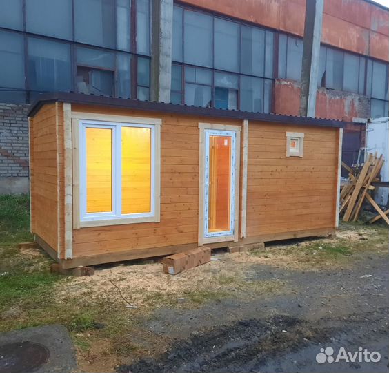 Баня 6 на 2,4 / Баня из бруса