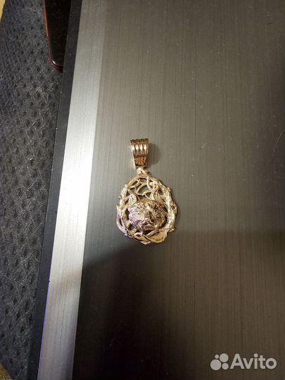 Золотой кулон подвеска 585
