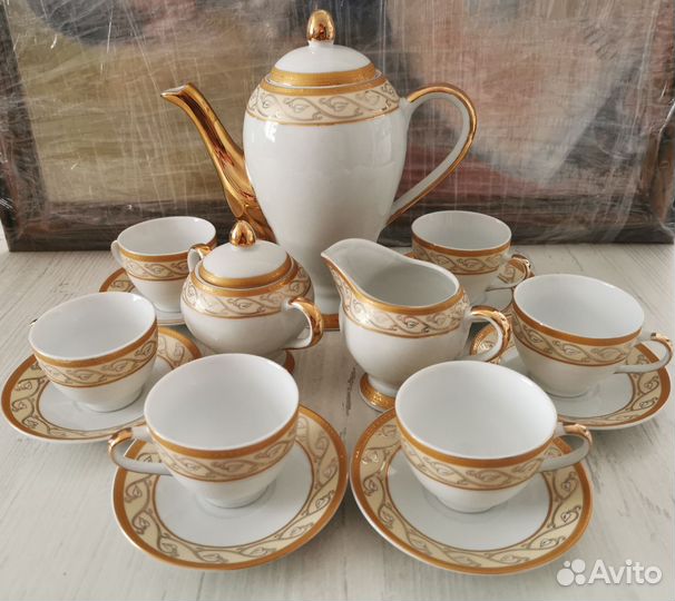 Кофейный сервиз 6 персон