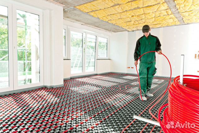 Монтаж теплого пола под ключ