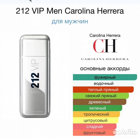 Мужские духи 212 VIP Men Carolina Herrera 100 мл