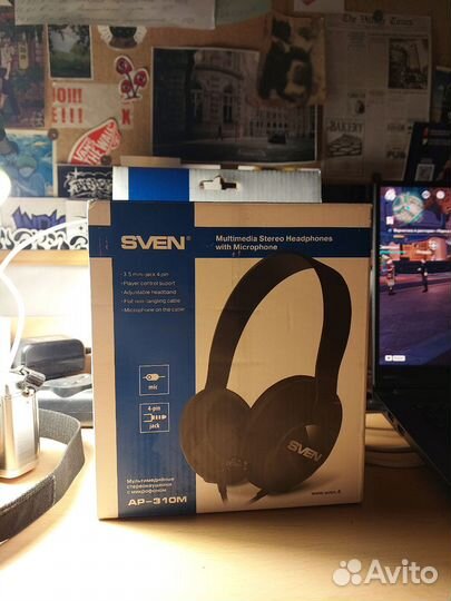 Наушники sven AP-310M