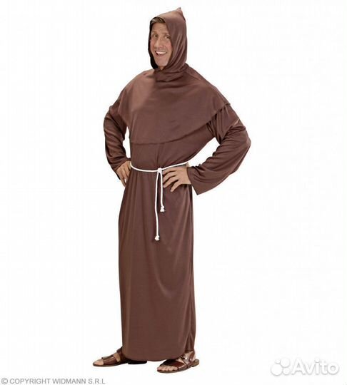 Костюм Монаха коричневый размер XL