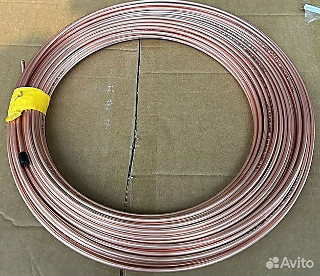 Трубка тормозная медная 4.75/0.8 - 50м бухта