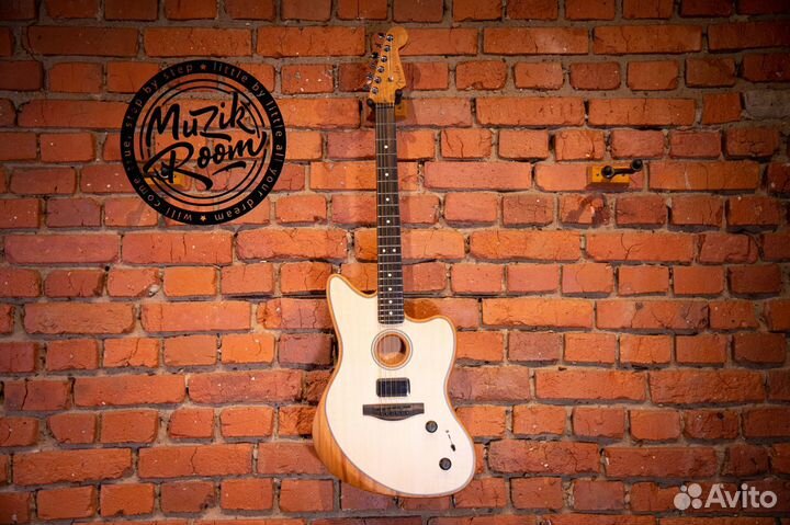 Fender American Acoustasonic Jazzmaster Natural