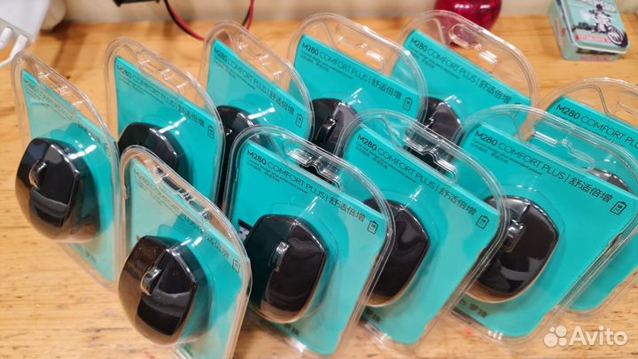 Беспроводная мышь Logitech M280, черный