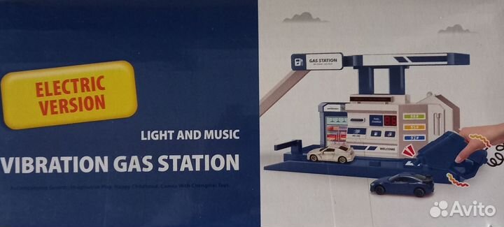 Заправочная станция парковка игрушка детская