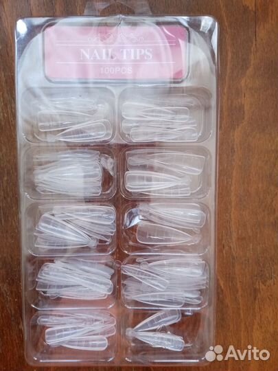 Для наращивания ногтей. Типсы