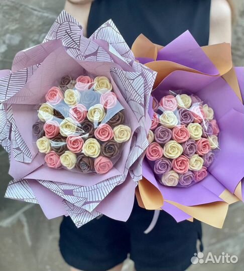 Шоколадные розы