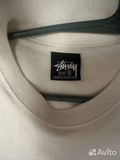 Лонгслив stussy белый