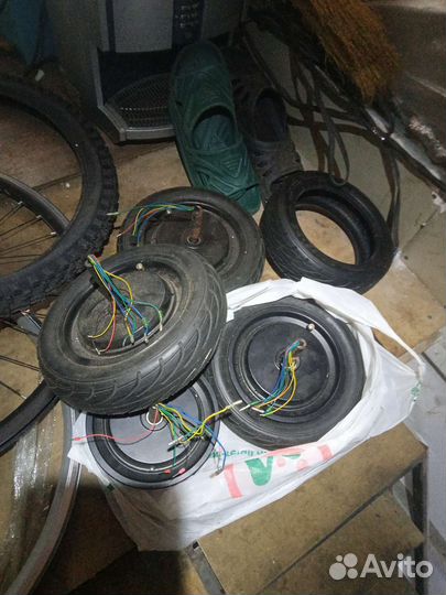 Корпус аккумулятора, колеса 36v, BMS и т.д