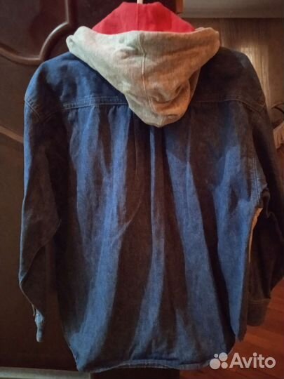 Рубашка джинсовая на 6-8лет