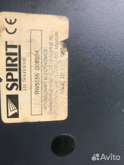 Английский Микшерный пульт folio fx 8