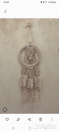 Панно из макраме