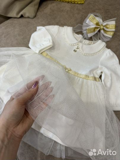 Платье на девочку 62-68