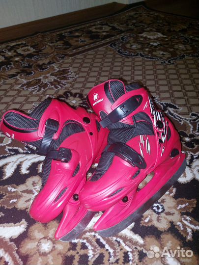 Коньки детские раздвижные