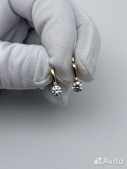 Золотые Серьги 585 пробы. Рассрочка