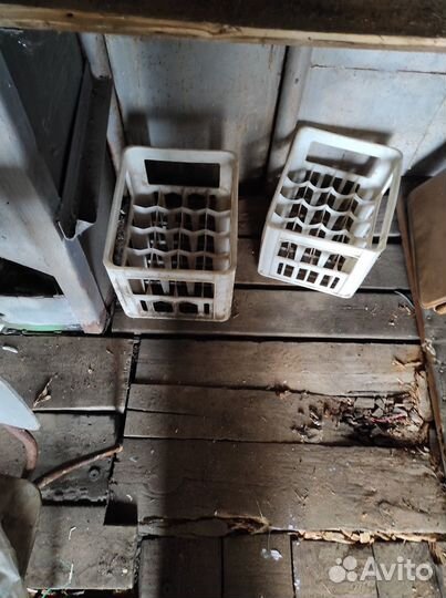 Пластмассовые ящик для бутылок