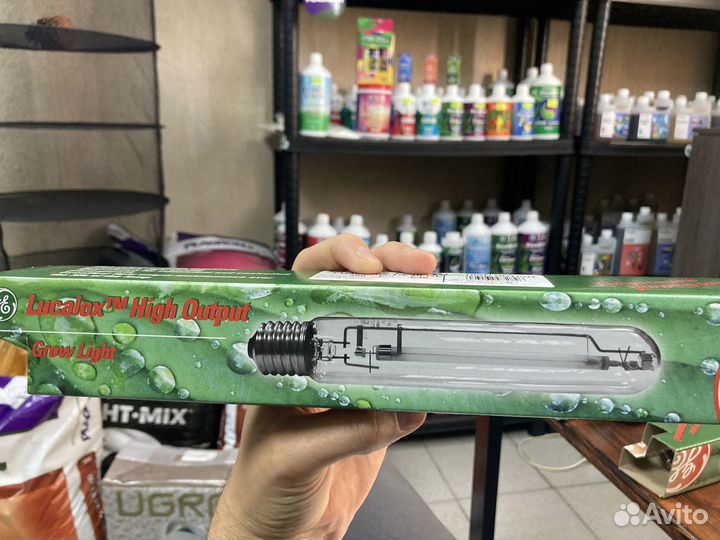 Лампа днат 400 General Electric HO Lucalox