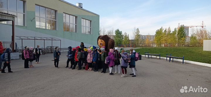 Поздравление от Чебурашки, тамада