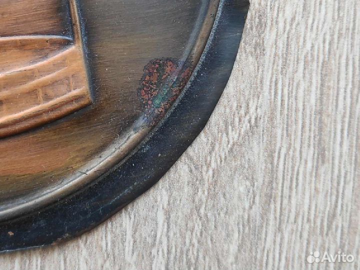 Чеканное пано настенное тарелка Alt-Berlin