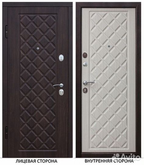 Дверь входная металлическая новая