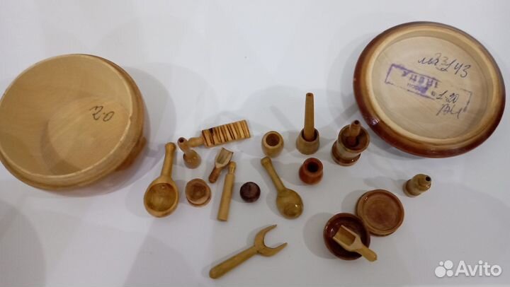 Деревянные сувениры СССР