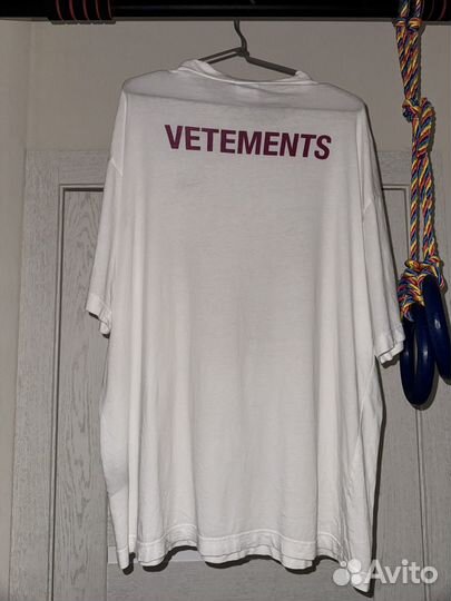 Футболка vetements оригинал