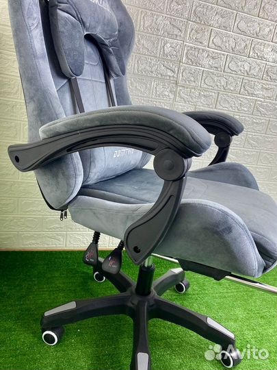 Кресло компьютерное велюровое