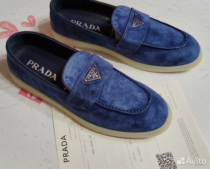 Лоферы Prada 40