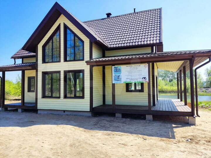 Дом 158 м² на участке 12 сот.