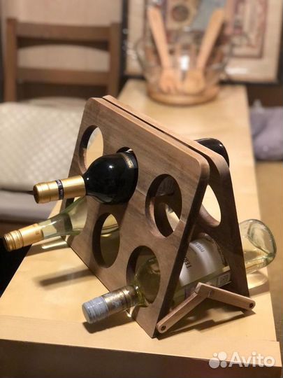 Стойка для винных бутылок и др. аксессуары