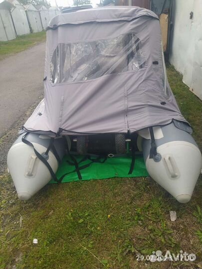 Лодка с тентом viking PRO 350