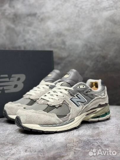 Кроссовки new balance 2002r серые