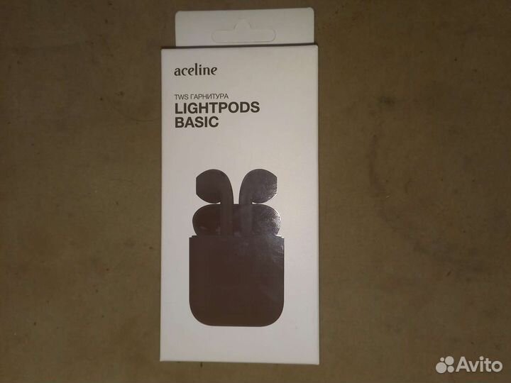 Без проводные наушники Aceline lightpods basic