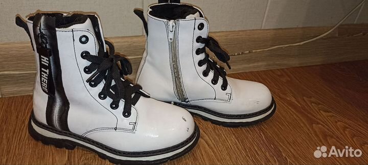 Ботинки демисезонные для девочки 32 размер