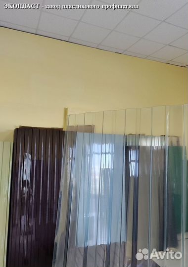 Профнастил пэт ударопрочный без посредников пластм