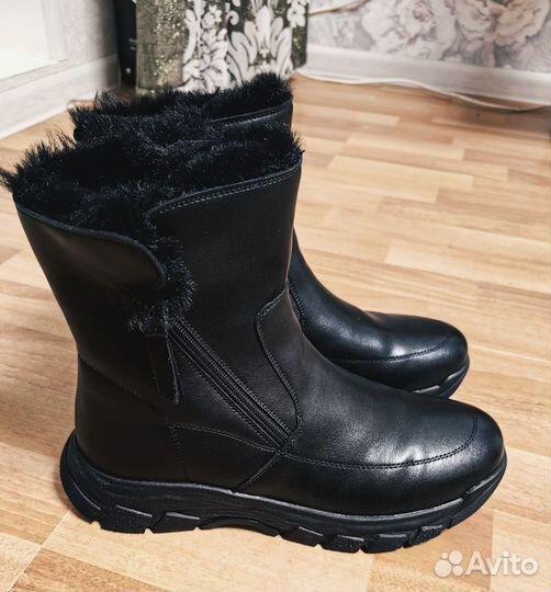 Сапоги зимние натуральные