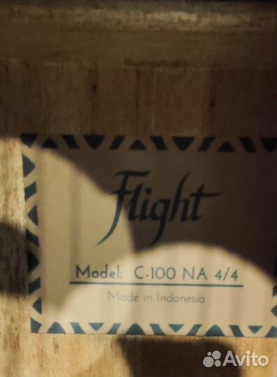 Акустическая гитара flight