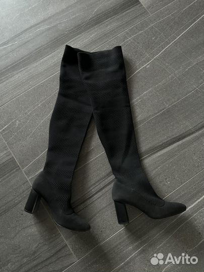 Сапоги чулки zara