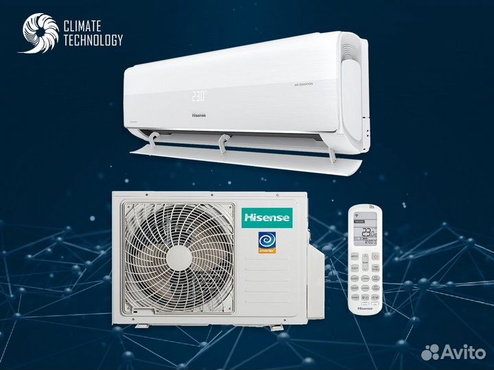 Сплит система hisense AIR sensation Superior DC