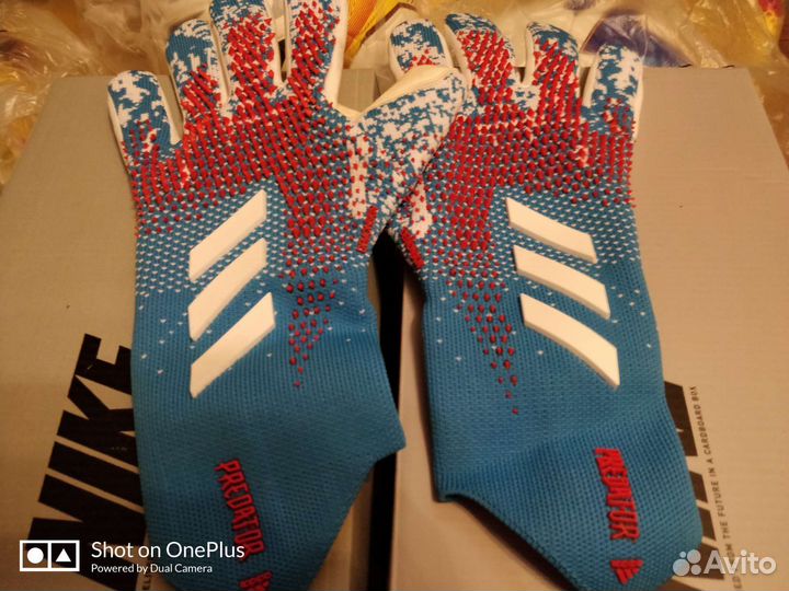 Перчатки вратарские Nike Adidas размер