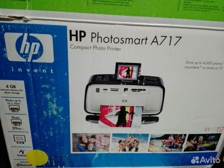 Hp photosmart A717 совсем как новый