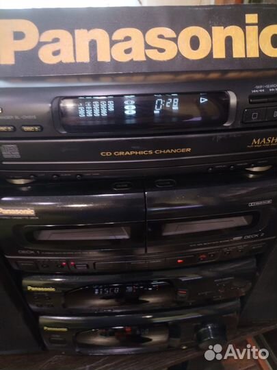 Музыкальный центр Panasonic RS-CH 505 K